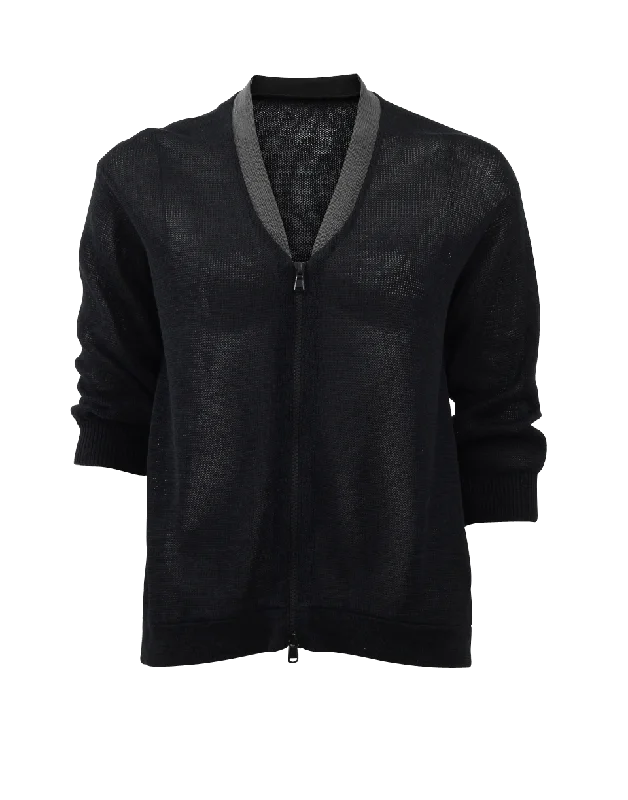 Monili Zip Cardigan