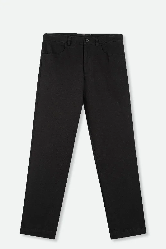 BLAKE WIDE LEG CROP PANT IN COTTON STRETCH TWILL