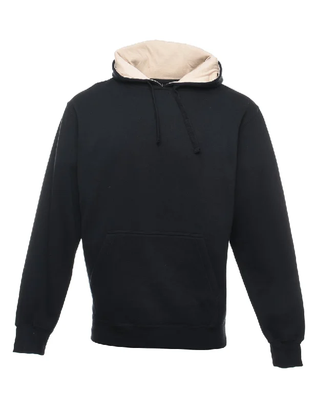 Black Hooded Sweatshirt - M