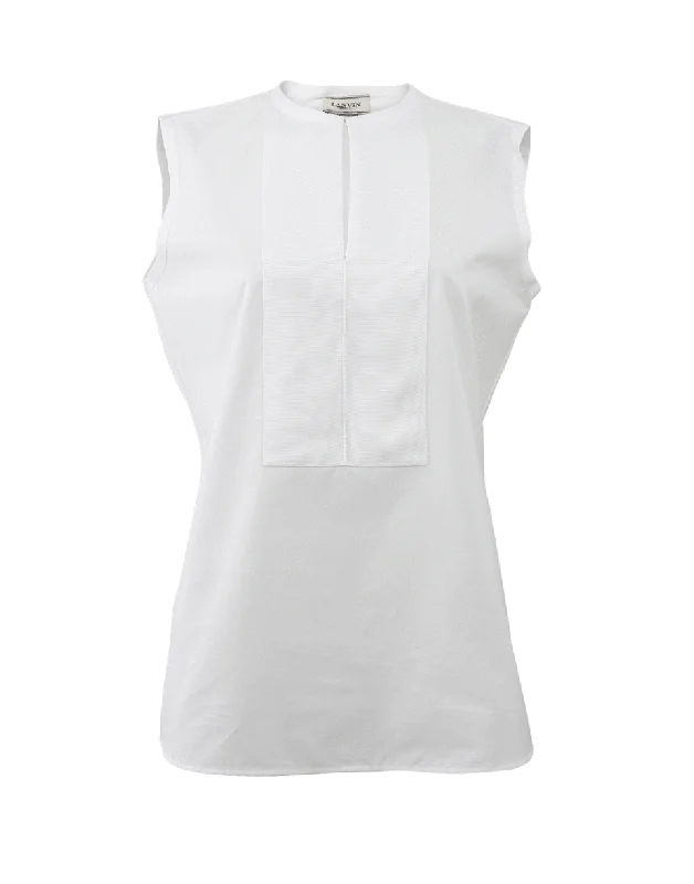 Grosgrain Panel Blouse