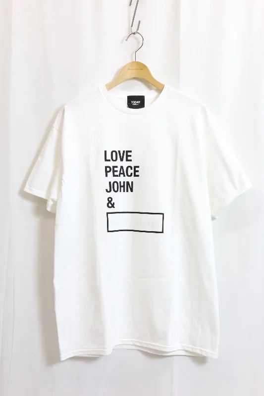 TODAY edition / Write Here SS Tee-White