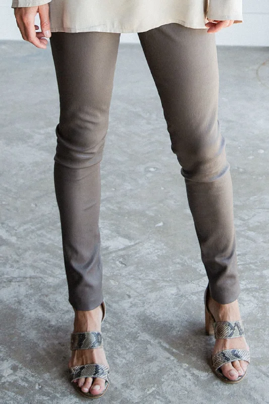 CALISTA LEGGING IN STRETCH LEATHER