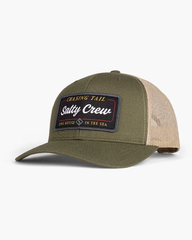 Marina Retro Trucker - Moss/Khaki