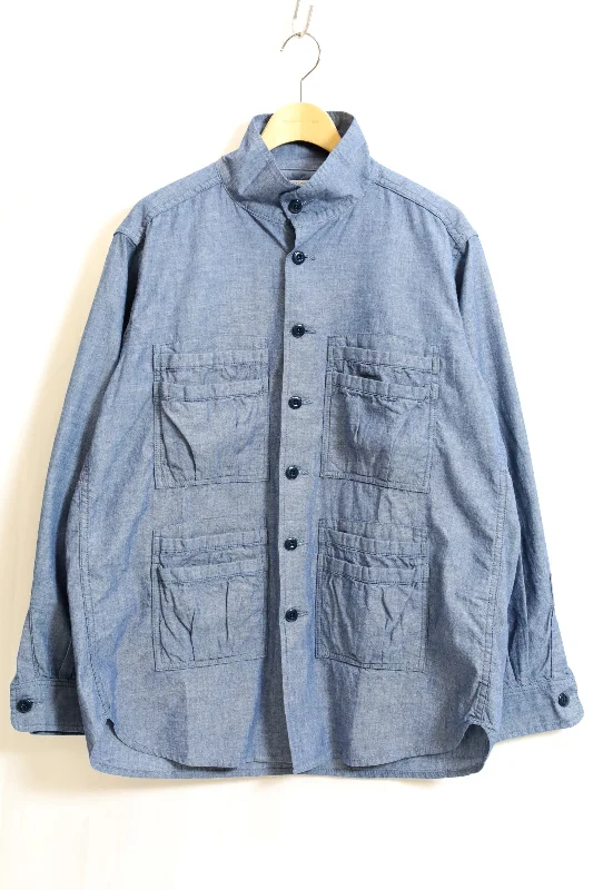 SASSAFRAS / Overgrown Half (5oz Chambray)-Blue