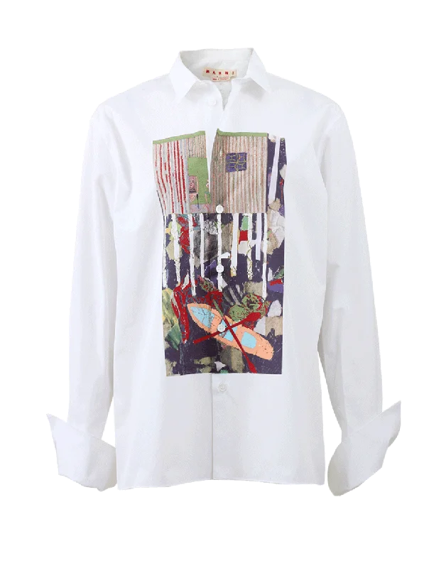 Roger Print Blouse