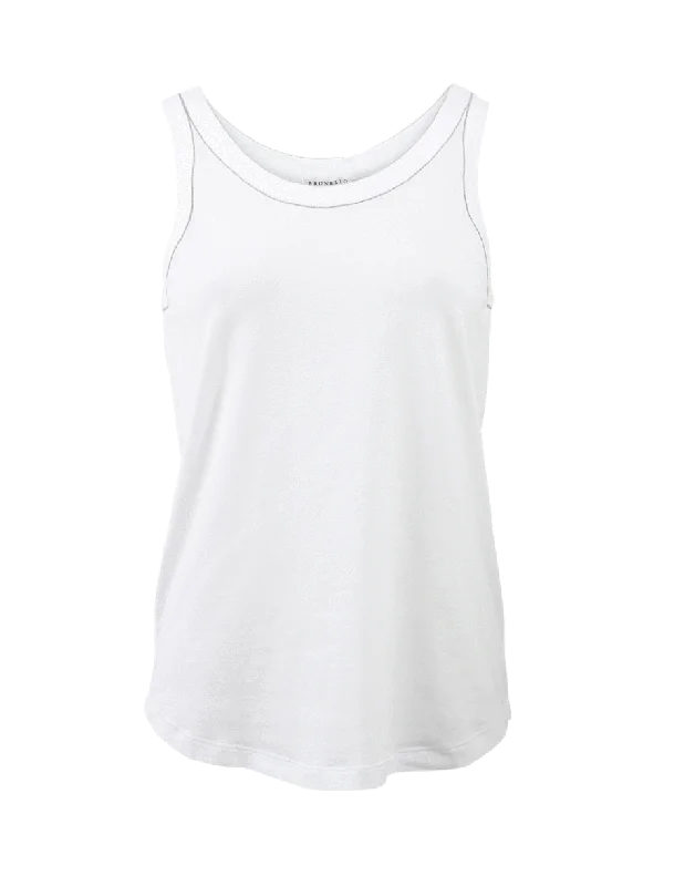 Monili Trim Tank Top