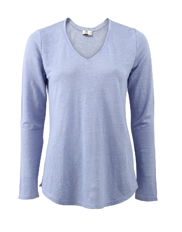 Linen Long Sleeve T-Shirt