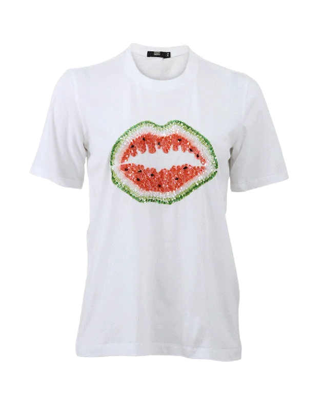 Watermelon Smacker Lip Tee