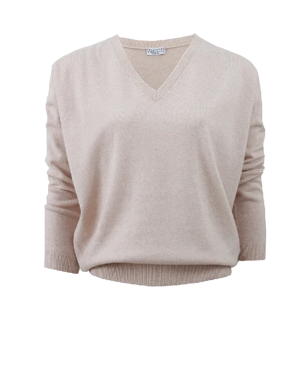 V-Neck Boyfriend Pullover