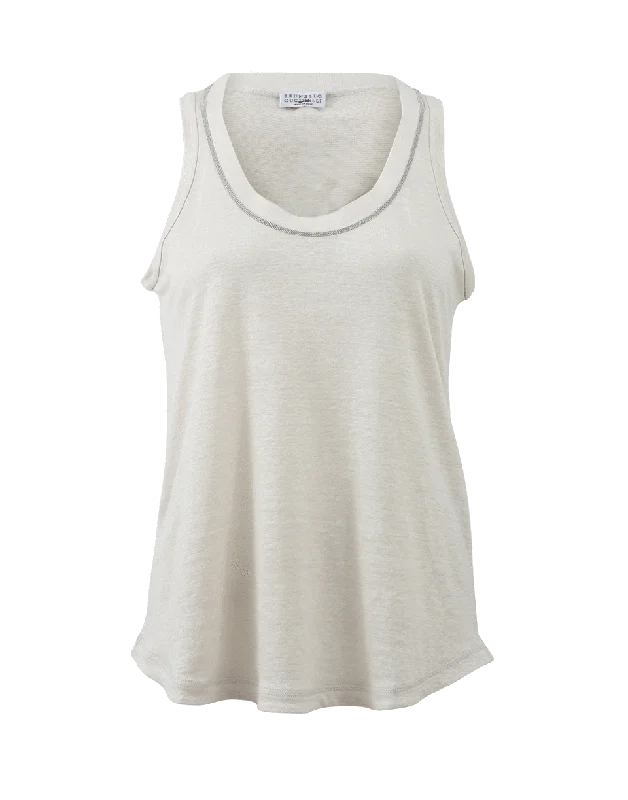 Linen Tank Top