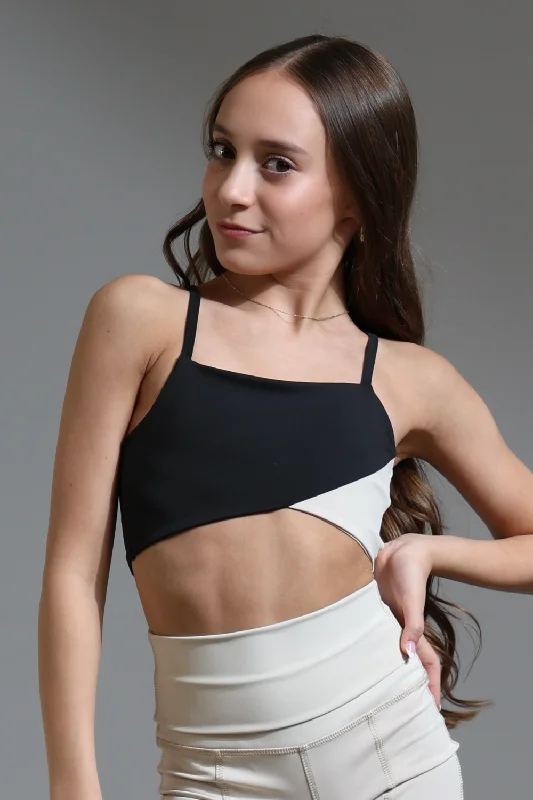 Dallas Crop Top - Fossil