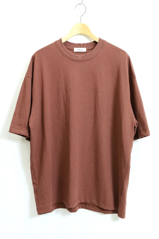 alvana / Sky Spun S/S Tee Shirts-Brown Red