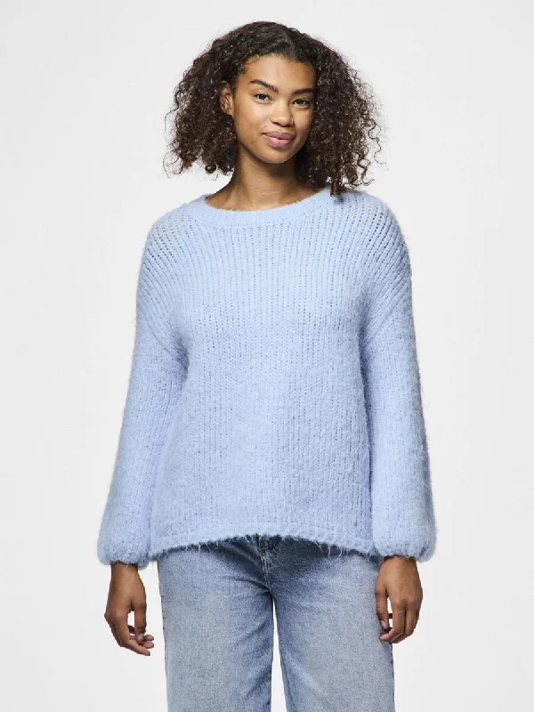 Dalaila Knitted Jumper (Cashmere Blue)