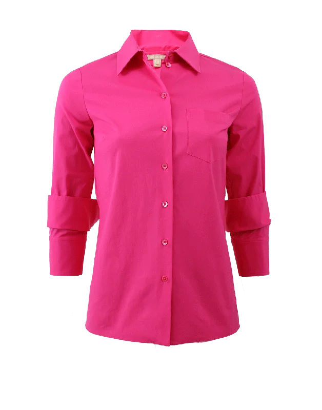 Three-Quarter Double Cuff Blouse