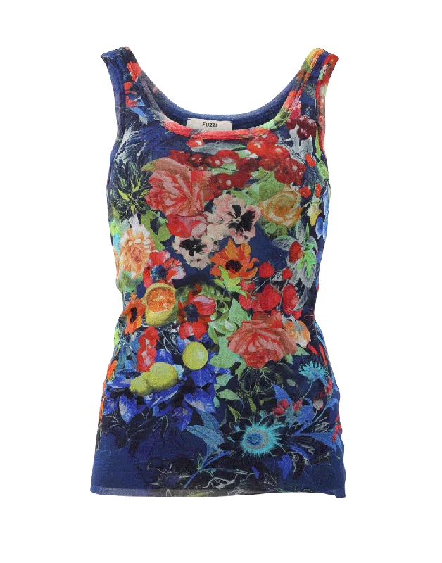 Floral Print Tank