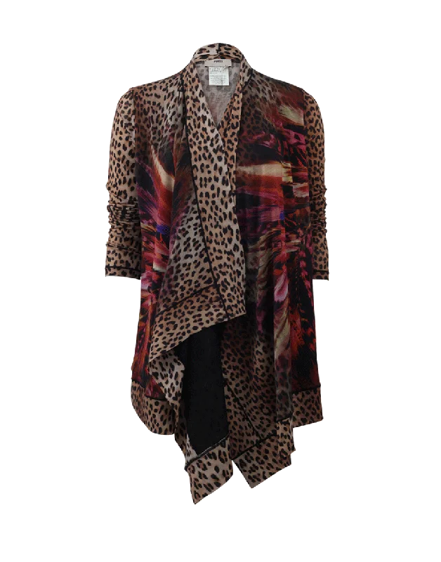 Drape Front Cardigan